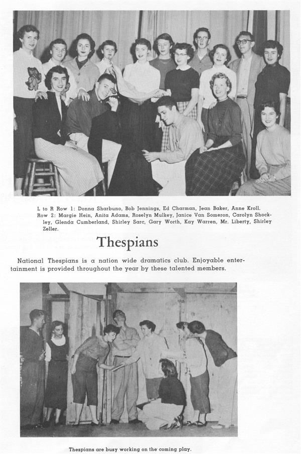 1955 Thespians 